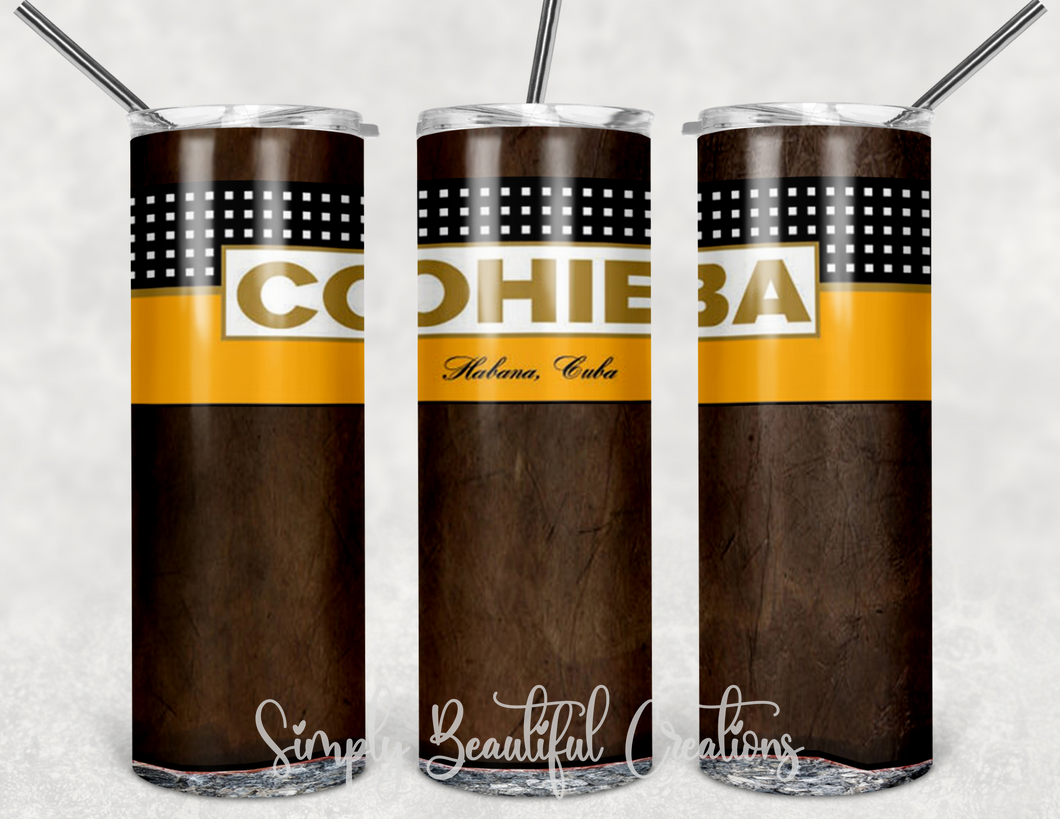 Cohiba Cigars Sublimation Tumbler