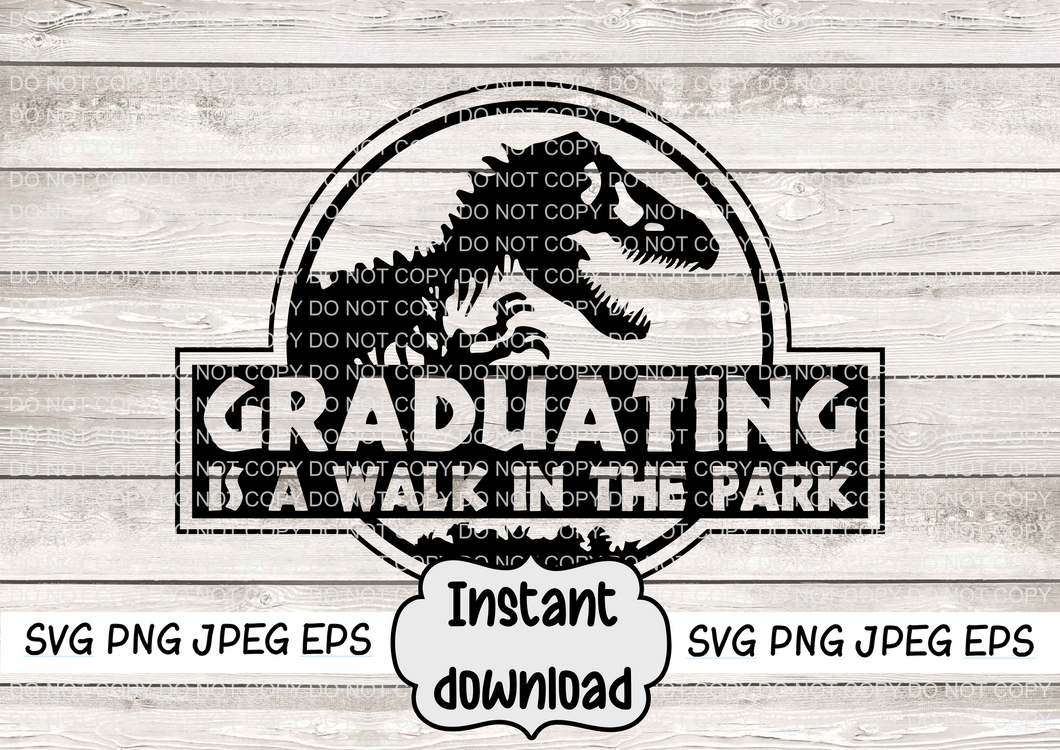 Graduating is a Walk in the Park