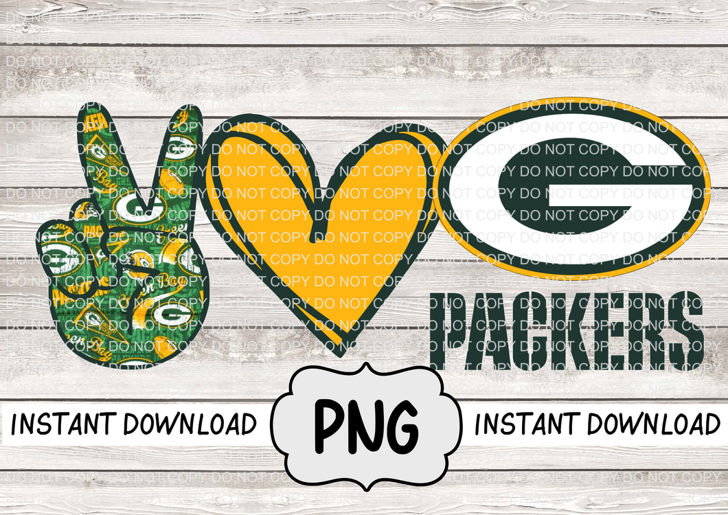 Peace Love Packers