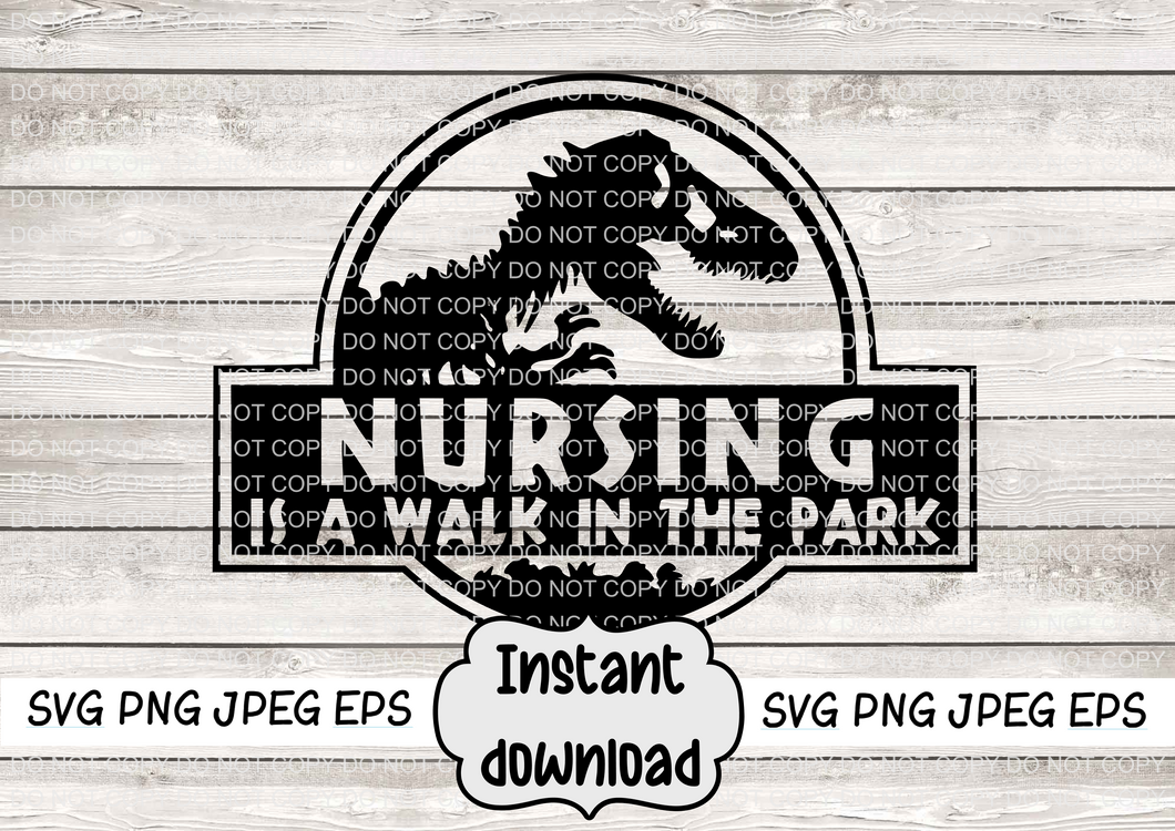 Nursing Walk in the Park (welded teeth)