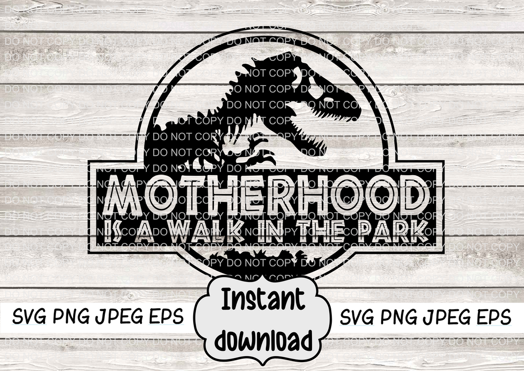 Motherhood is a Walk in the Park