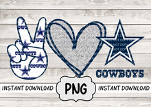 Load image into Gallery viewer, Peace Love Cowboys
