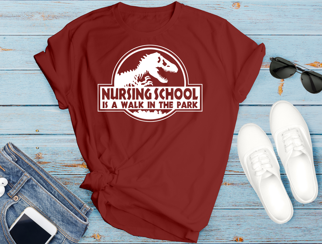 Maroon Nursing School Tshirt